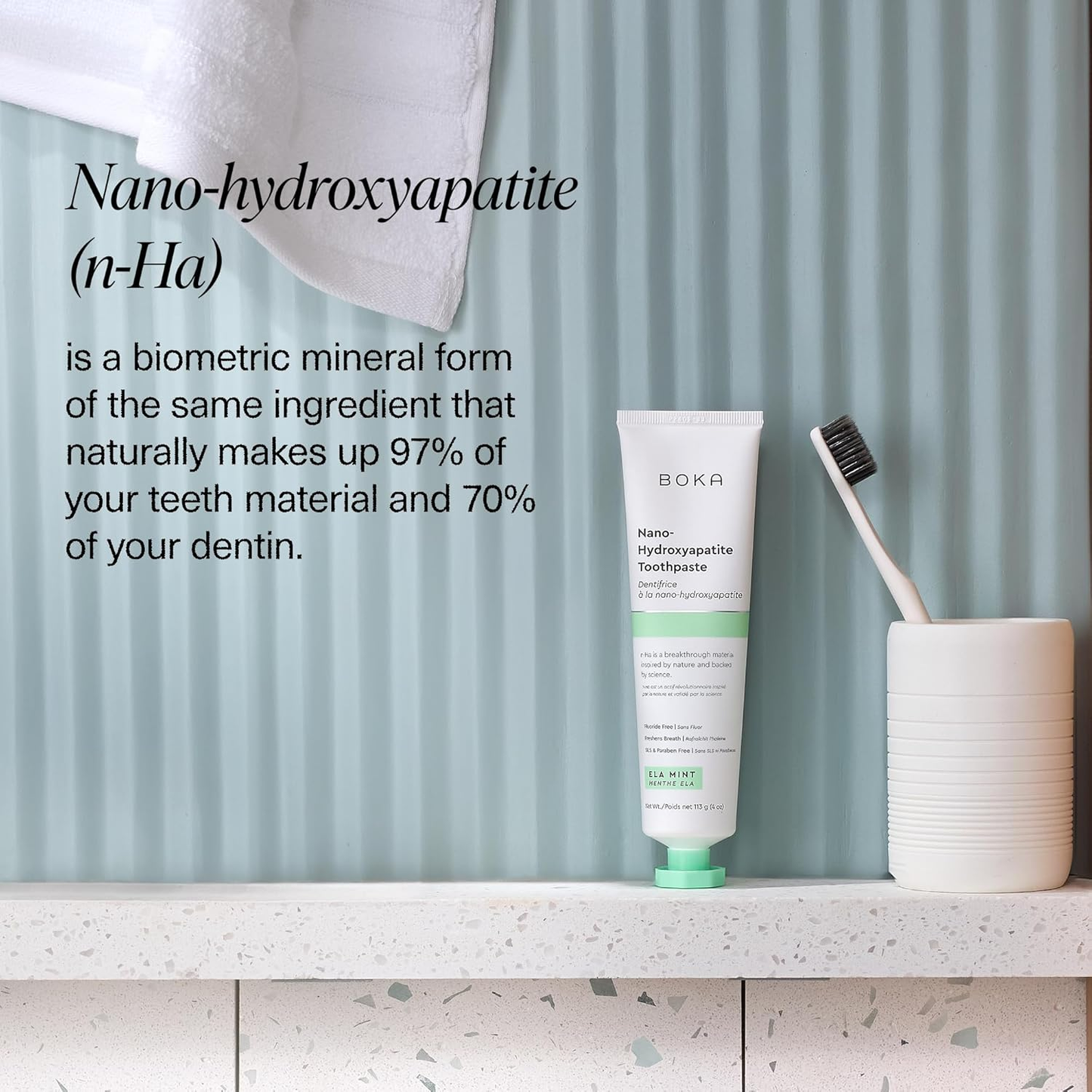 Nano Hydroxyapatite Toothpaste - Ela Mint