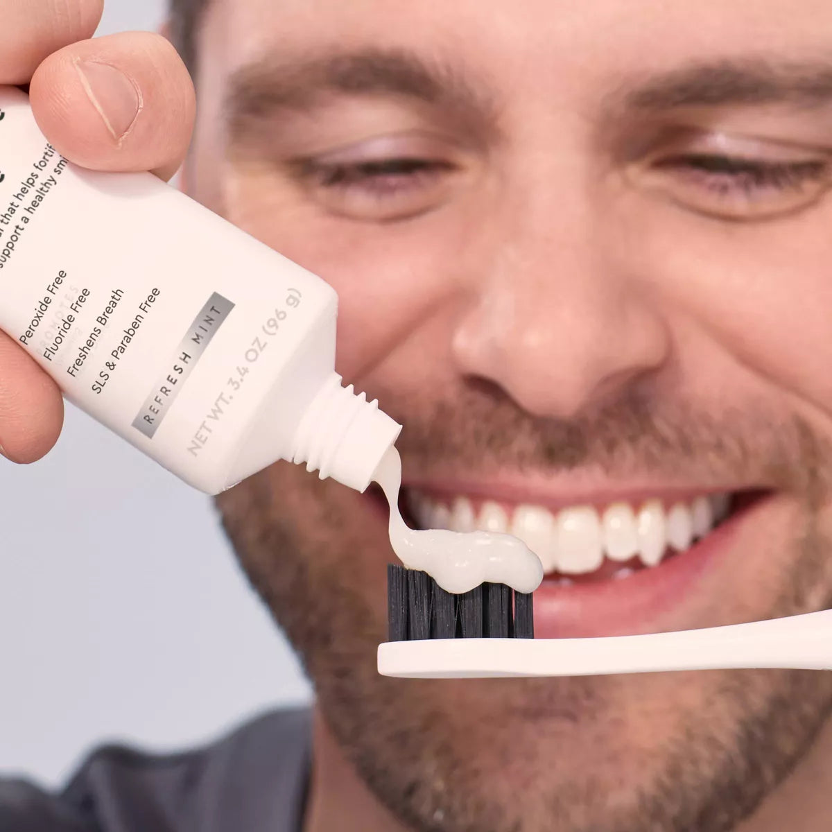 Boka Whitening- Fluoride Free- Nano Hydroxyapatite Toothpaste - 3.4Oz: Peppermint Flavor, Non-Toxic Formula